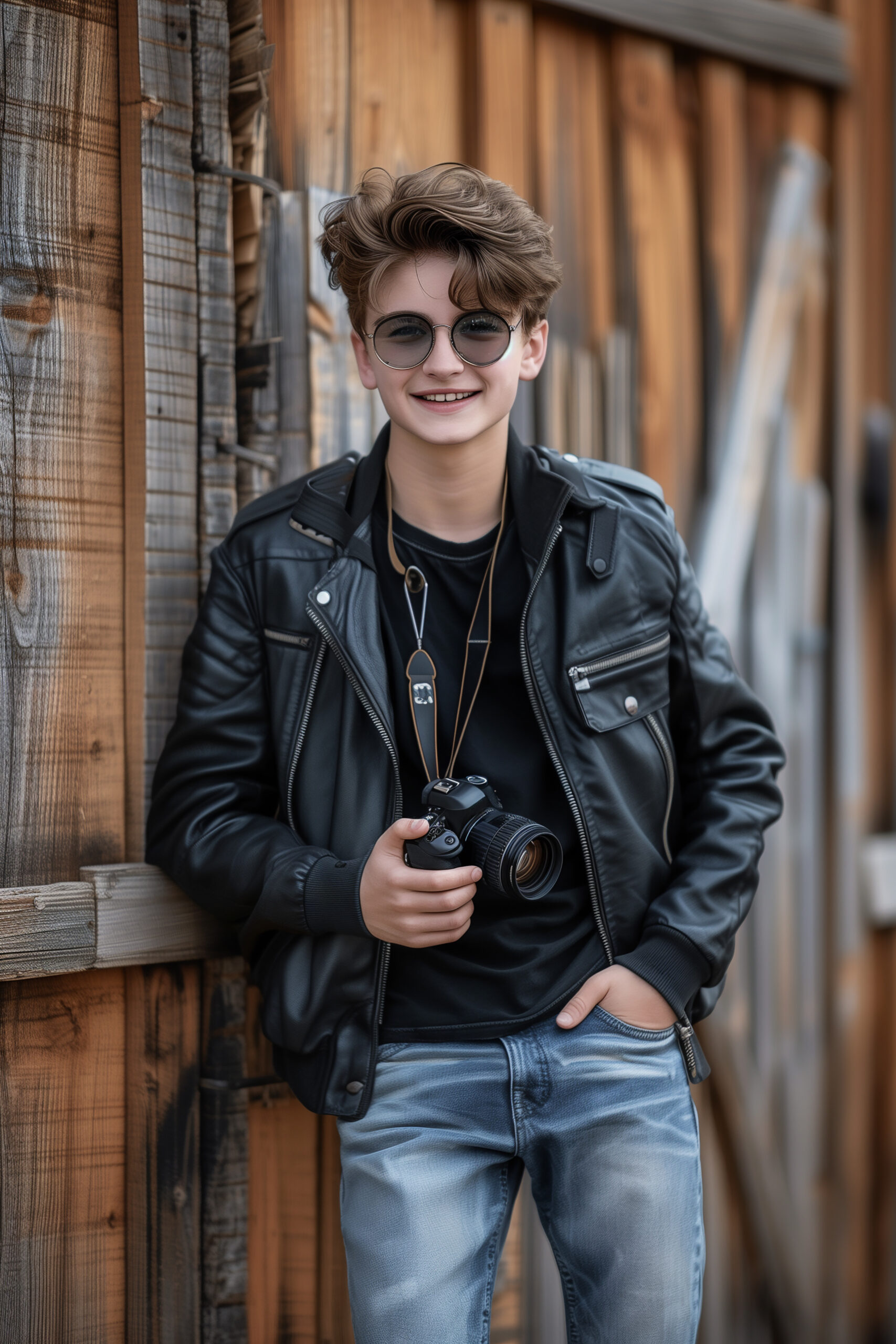 Men’s Leather Jacket LJ02